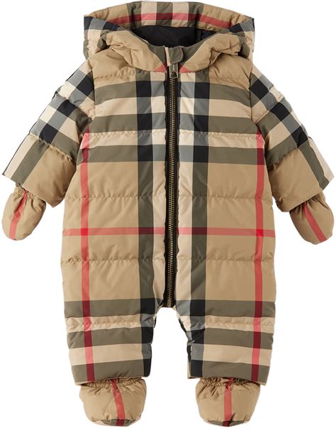 burberry baby snowsuit sale|More.